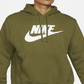 Moletom com capuz Nike Sportswear Club Logo Masculino Azul Tamanho P