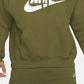 Moletom com capuz Nike Sportswear Club Logo Masculino Azul Tamanho P