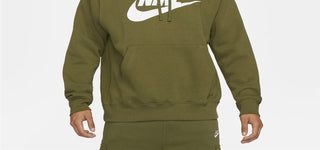 Moletom com capuz Nike Sportswear Club Logo Masculino Azul Tamanho P