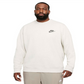 Moletom Nike Big &amp; Tall Club Masculino Marrom Tamanho G