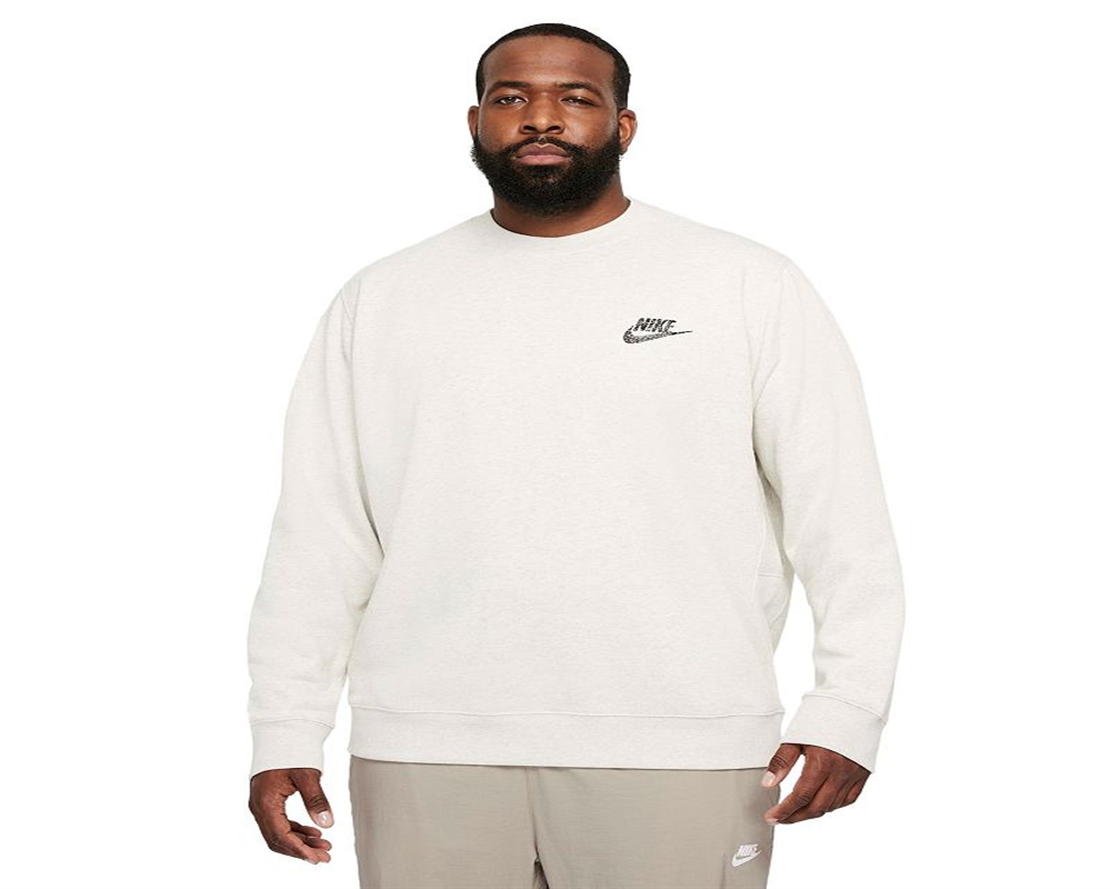 Moletom Nike Big &amp; Tall Club Masculino Marrom Tamanho G