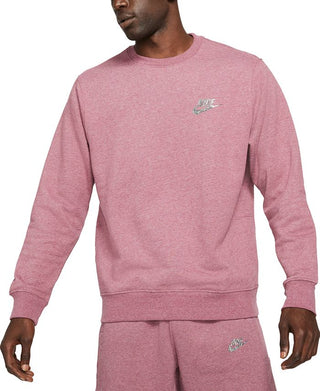 Moletom Nike Sportswear Sport Essentials Crewneck Masculino Roxo Tamanho M