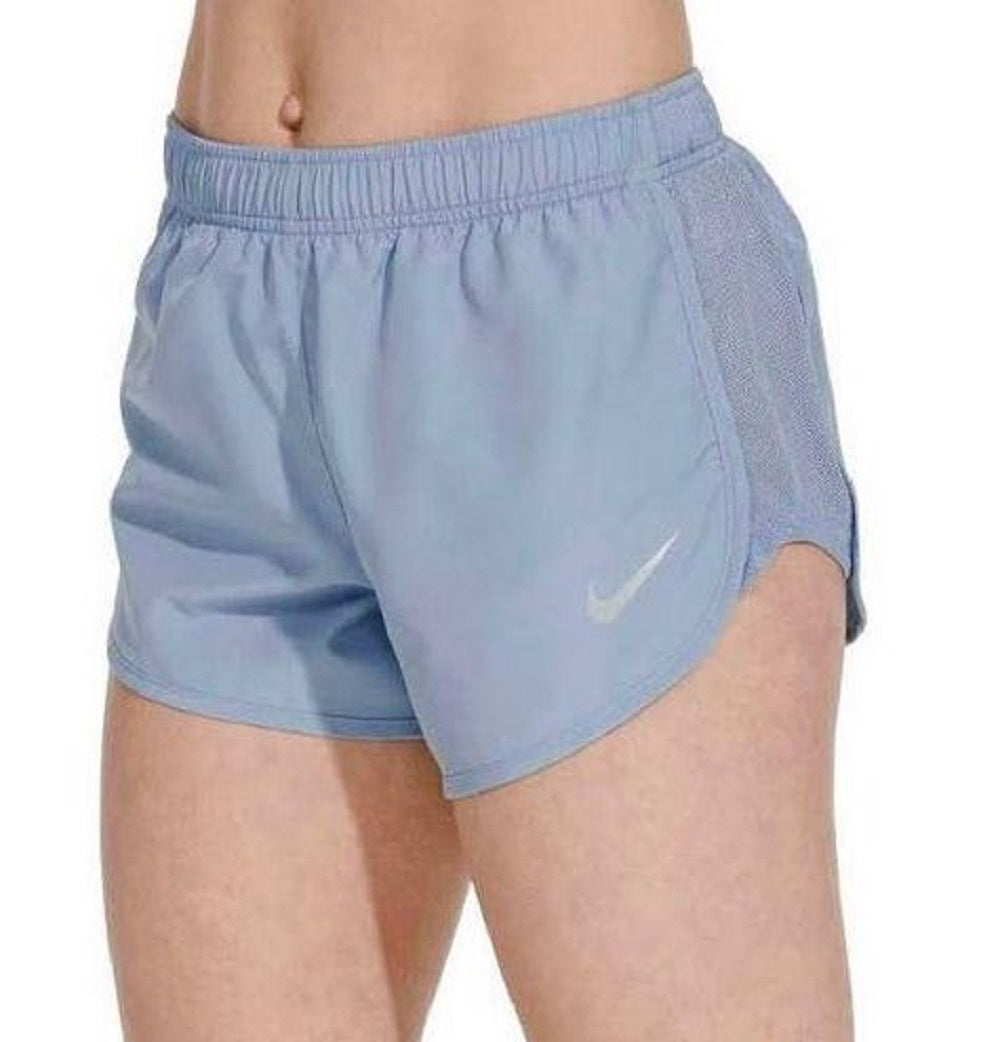 Shorts Nike Pull On Tempo Feminino Azul Tamanho 1X