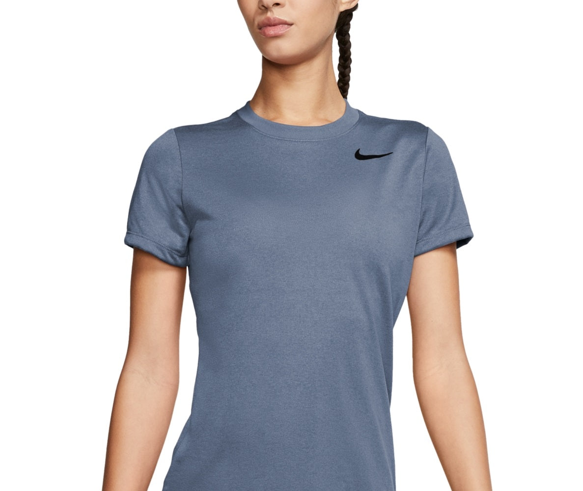 Camiseta Nike Dry Legend Feminina Azul Tamanho Grande