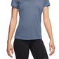 Camiseta Nike Dry Legend Feminina Azul Tamanho Grande