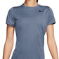Camiseta Nike Dry Legend Feminina Azul Tamanho X-G