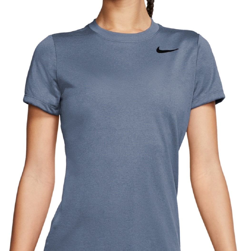 Camiseta Nike Dry Legend Feminina Azul Tamanho X-G