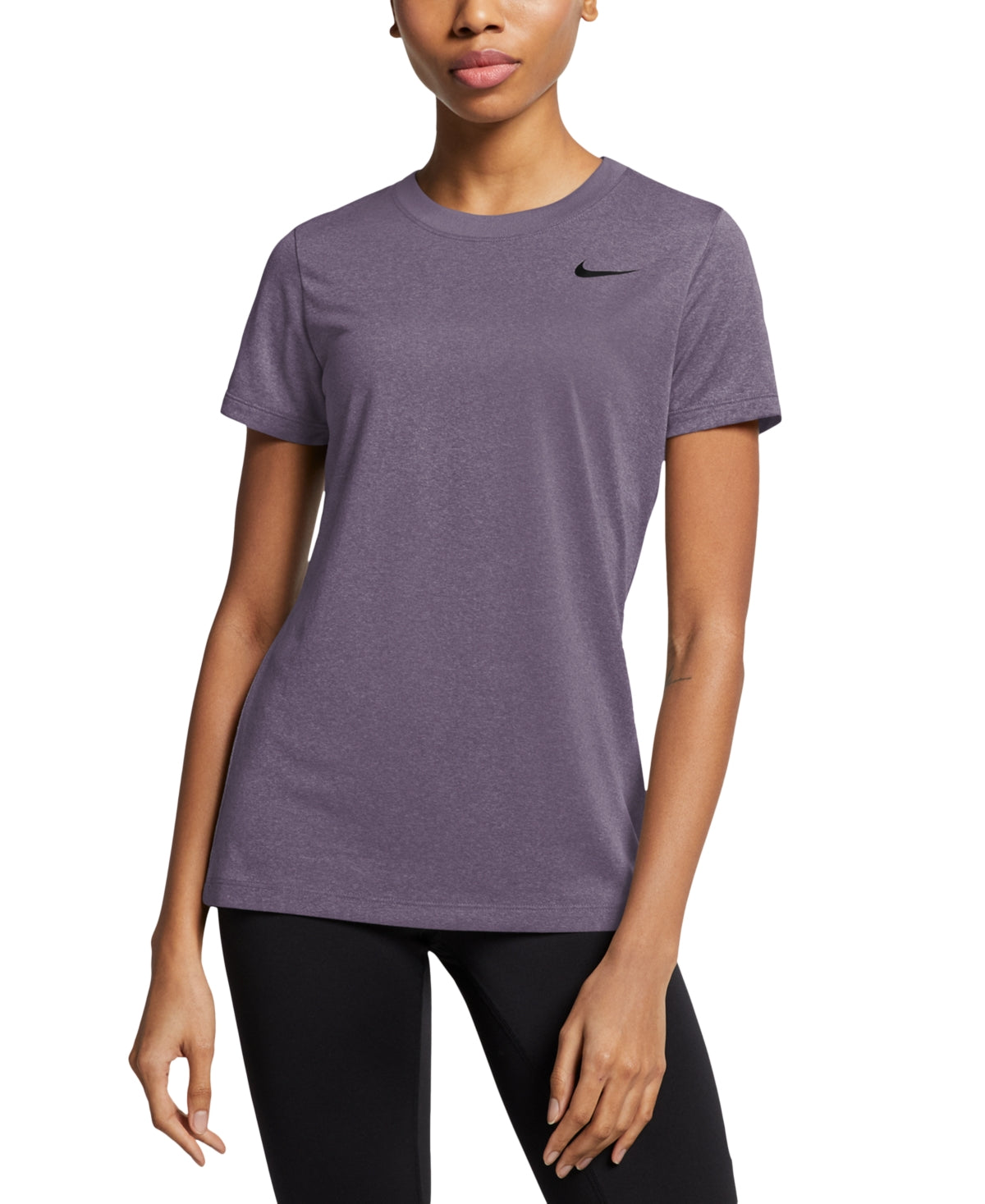 Camiseta Nike Dry Legend Feminina Roxa Tamanho Grande