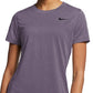 Camiseta Nike Dry Legend Feminina Roxa Tamanho Grande