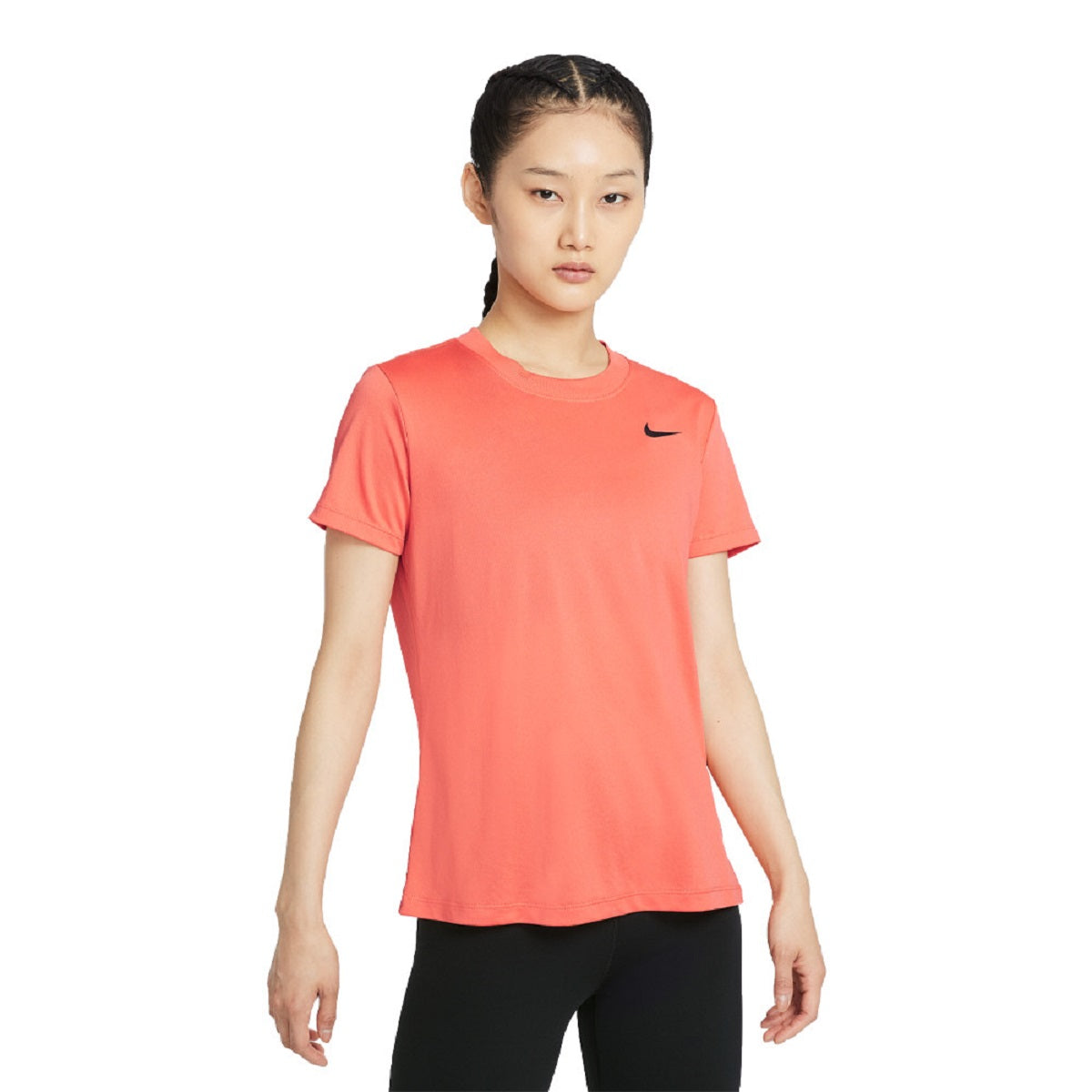 Camiseta Nike Dry Legend Feminina Laranja Tamanho Médio