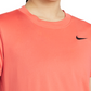 Camiseta Nike Dry Legend Feminina Laranja Tamanho Médio
