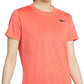 Camiseta Nike Dry Legend Feminina Laranja Tamanho Grande