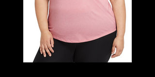 Camiseta de treino Nike Dry Legend feminina vermelha, tamanho 1X