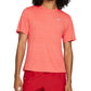 Camiseta Nike Dri Fit Miler Masculina Laranja Tamanho Médio