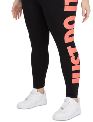 Calça legging Nike Essential Just Do It Full Length Feminina, Preta, Tamanho XS