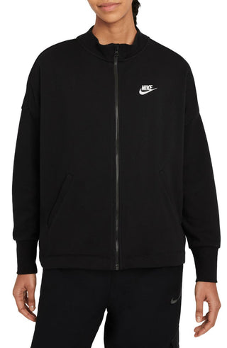 Moletom Nike Sports Essentials Full Zip Feminino Preto Tamanho P