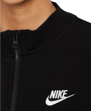 Moletom Nike Sports Essentials Full Zip Feminino Preto Tamanho Médio