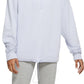 Blusa Nike Easy Fleece Meio Zíper Feminina Azul Tamanho Médio