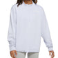 Blusa Nike Easy Fleece Meio Zíper Feminina Azul Tamanho GG
