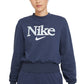 Moletom Nike Graphic Feminino Azul Tamanho 2X