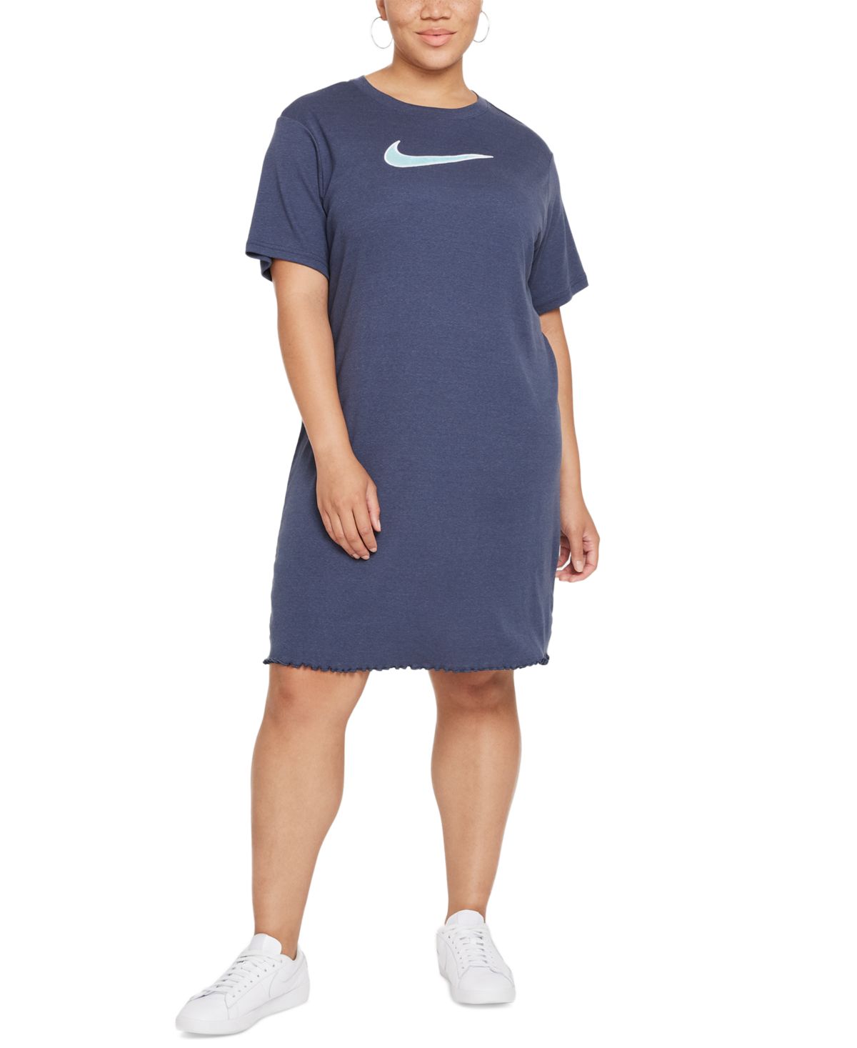 Vestido Nike Sportswear Feminino Azul Tamanho 1X