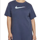 Vestido Nike Sportswear Feminino Azul Tamanho 1X