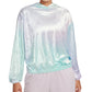 Moletom com capuz Nike Sportswear Velour feminino azul tamanho 2X
