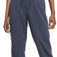 Calça de moletom Nike Sportswear Femme Easy Fleece Feminina Azul Tamanho 3X