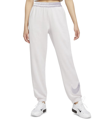 Calça de moletom Nike Sportswear Femme Easy Fleece Feminina Branca Tamanho 2X