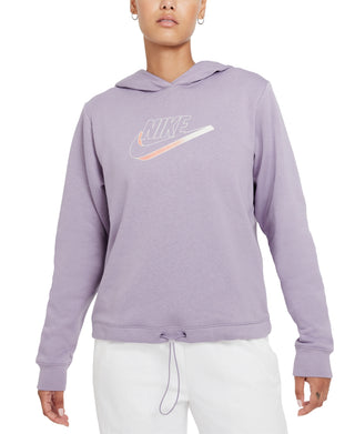 Moletom com capuz Nike Sportswear feminino roxo tamanho 2X