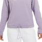 Moletom com capuz Nike Sportswear feminino roxo tamanho 2X