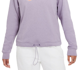 Moletom com capuz Nike Sportswear feminino roxo tamanho 2X