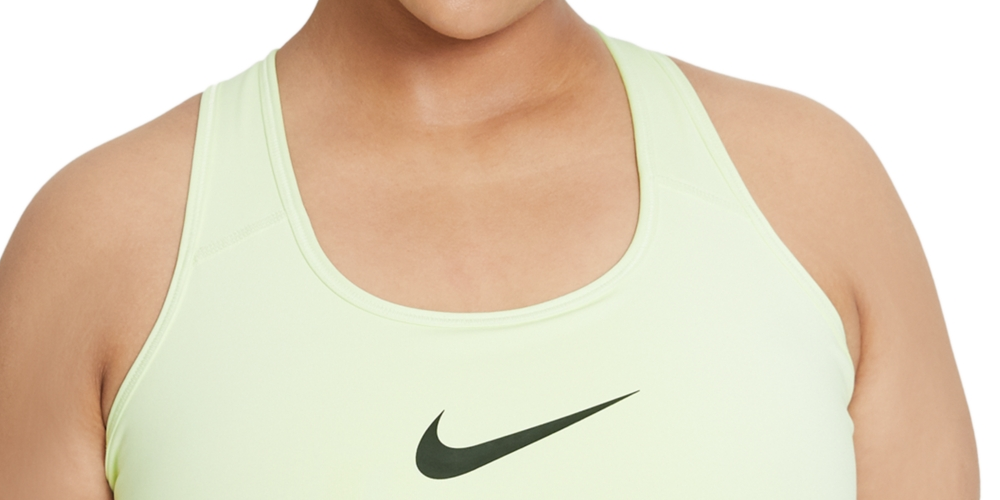 Sutiã esportivo Nike Plus Dri Fit Support feminino, verde, tamanho 3X