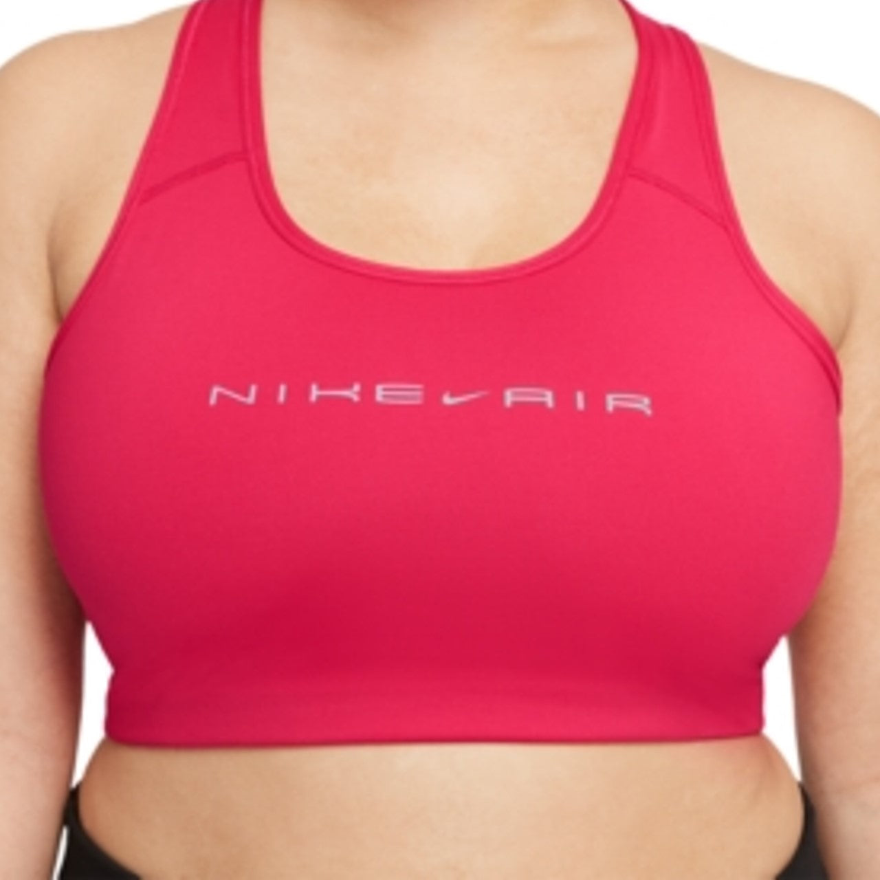 Sutiã esportivo Nike Swoosh feminino vermelho tamanho 2X