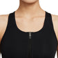 Sutiã esportivo Nike Dri Fit Swoosh Racerback feminino, preto, tamanho pequeno
