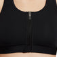 Sutiã esportivo Nike Dri Fit Swoosh Racerback feminino, preto, tamanho pequeno