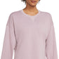 Moletom Nike Yoga French Terry Feminino Roxo Tamanho Médio