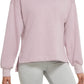 Moletom Nike Yoga French Terry Feminino Roxo Tamanho Médio