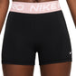Shorts Nike Pro Dri Fit Feminino Preto Tamanho X-G