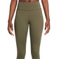 Legging Nike One Dri Fit Feminina, Verde, Tamanho Pequeno
