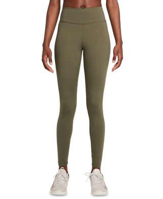Legging Nike One Dri Fit Feminina, Verde, Tamanho Pequeno