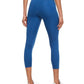 Leggings curtas Nike femininas, azul, tamanho 2X