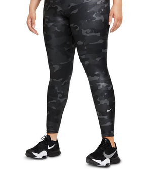 Legging Nike One Dri Fit Cintura Alta Feminina Cinza Tamanho Médio