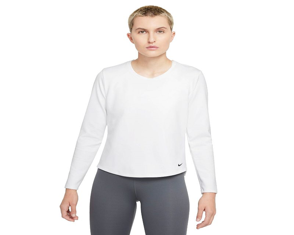 Top Nike Therma FIT One Feminino Branco Tamanho XX-G