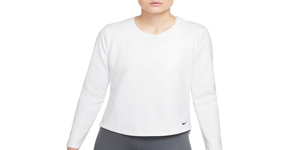 Top Nike Therma FIT One Feminino Branco Tamanho XX-G