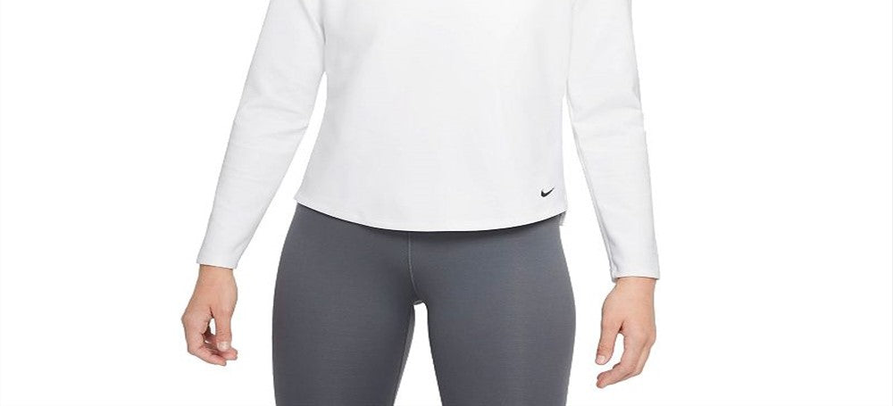 Top Nike Therma FIT One Feminino Branco Tamanho XX-G