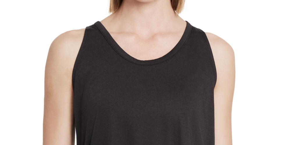 Regata Nike Yoga Dri Fit Crossback Feminina Preta Tamanho Grande