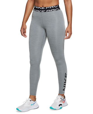 Legging Nike Pro Dri Fit Graphic Feminina Cinza Tamanho P