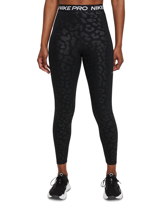 Legging Nike Pro Dri Fit 7/8 Feminina Cintura Alta Preta Tamanho XS