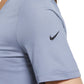 Camiseta curta Nike Dri Fit Plus Logo Feminina Azul Tamanho 3X